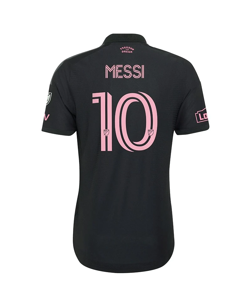 Adidas Men's Lionel Messi Black Inter Miami Cf 2026 Presagio On-Field Authentic Patch Jersey