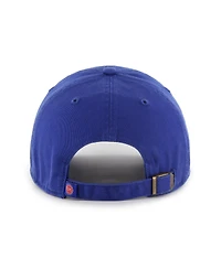 '47 Brand Men's Royal Detroit Pistons Alternate Core Logo Clean Up Adjustable Hat