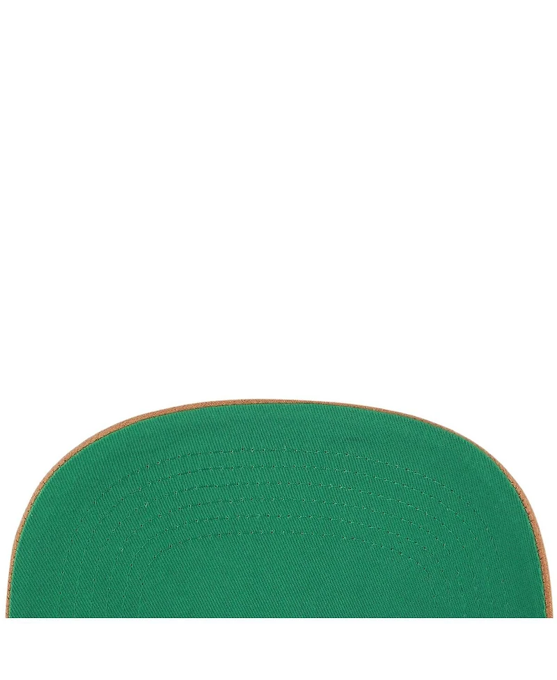 '47 Brand Men's Black/Brown Pittsburgh Pirates Cooperstown Break Wood Suede Hitch Adjustable Hat