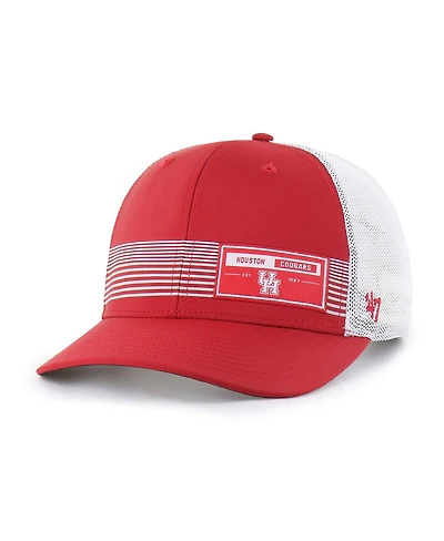 '47 Brand Men's Red Houston Cougars Rangefinder brrr Trucker Adjustable Hat