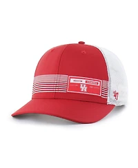 '47 Brand Men's Red Houston Cougars Rangefinder brrr Trucker Adjustable Hat
