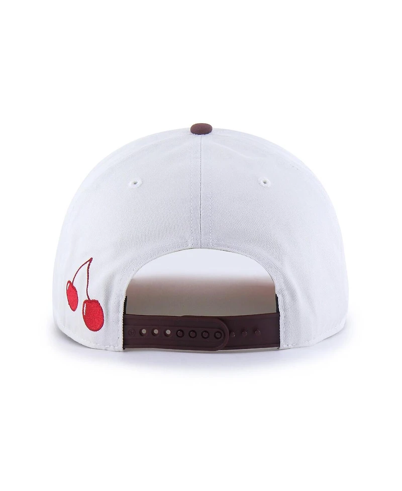 '47 Brand Men's and Women's Stone/Burgundy San Francisco Giants Love Letter Adjustable Hitch Hat