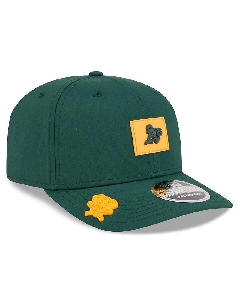 New Era Men's Green Athletics 2026 Clubhouse 9SEVENTY Adjustable Hat