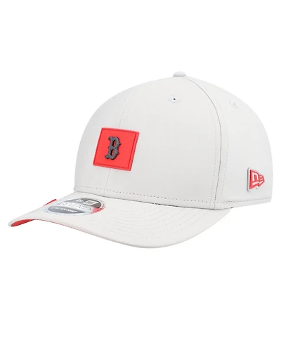 New Era Men's Gray Boston Red Sox 2026 Clubhouse 9SEVENTY Adjustable Hat
