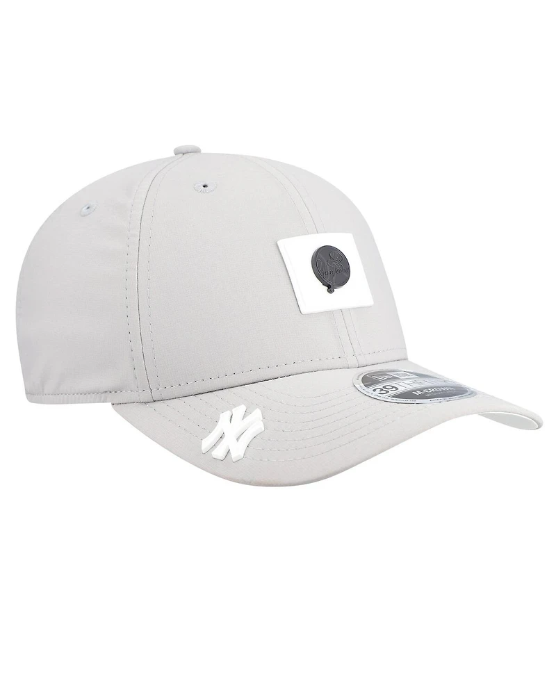 New Era Men's Gray York Yankees 2026 Clubhouse Alternate 39THIRTY Flex Hat