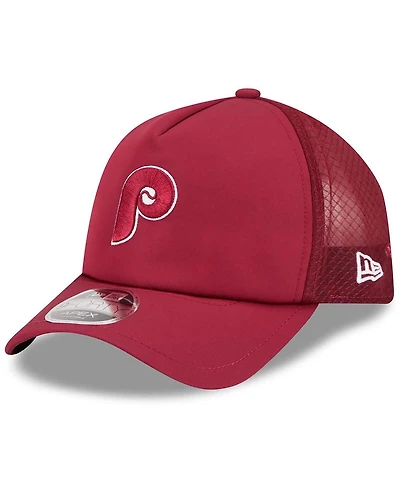 New Era Men's Maroon Philadelphia Phillies 2026 Batting Practice Alternate Apex 9FORTY Adjustable Hat