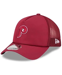 New Era Men's Maroon Philadelphia Phillies 2026 Batting Practice Alternate Apex 9FORTY Adjustable Hat