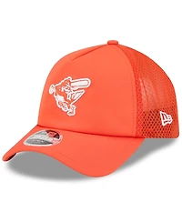 New Era Men's Orange Baltimore Orioles 2026 Batting Practice Alternate Apex 9FORTY Adjustable Hat