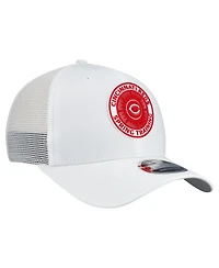 New Era Men's White Cincinnati Reds 2026 Spring Training Fan Pack 9SEVENTY Adjustable Trucker Hat