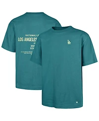 '47 Brand Men's Hunter Green Los Angeles Dodgers Leon Foundation T-Shirt