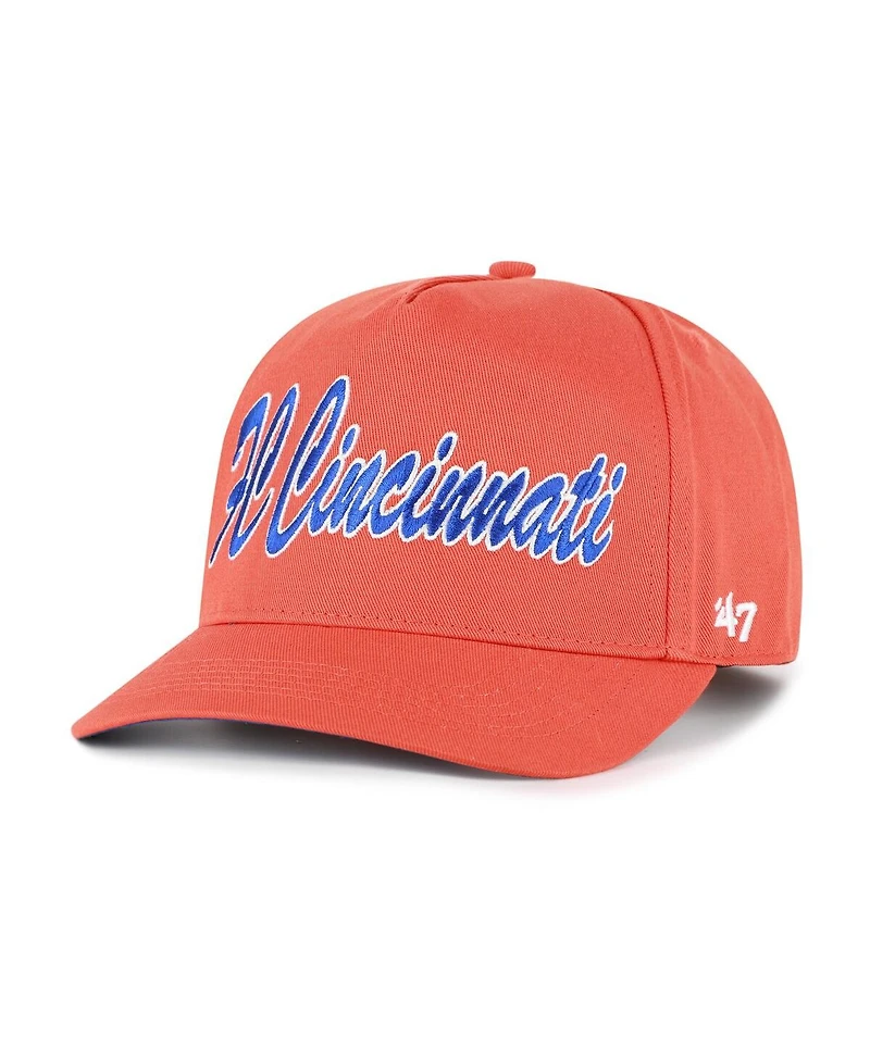 '47 Brand Men's Orange Fc Cincinnati Brushmark Hitch Adjustable Hat