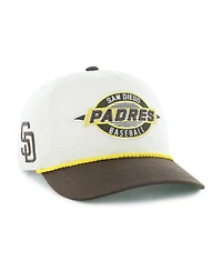 '47 Brand Big Boys and Girls Natural/Brown San Diego Padres Frame Out Hitch Adjustable Hat