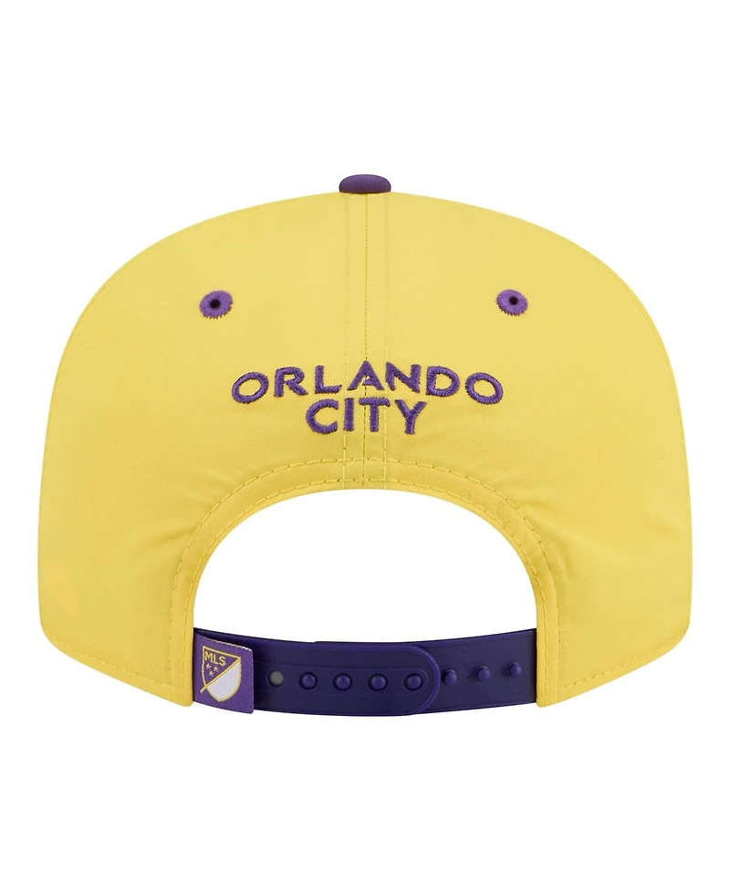 New Era Men's Yellow Orlando City Sc 2026 Jersey Hook 9FIFTY Snapback Hat