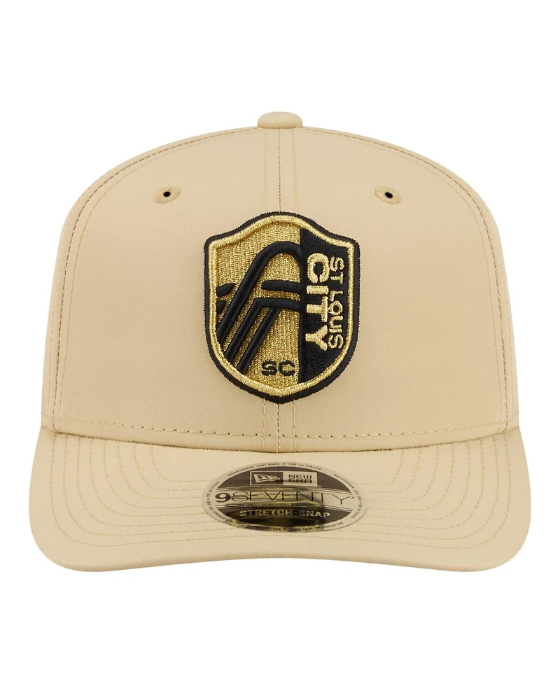 New Era Big Boys and Girls Tan St. Louis City Sc Jersey Hook 9SEVENTY Stretch-Snap Adjustable Hat