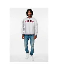 Champion Men's Heather Gray Boston Red Sox Reverse Weave Sweatshirt
