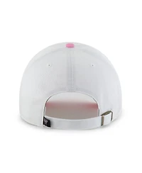 '47 Brand Men's White Inter Miami Cf Two-Tone Clean Up Adjustable Hat