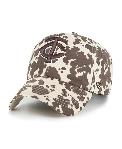 '47 Brand Women's Natural Minnesota Twins Bessie Clean Up Adjustable Hat