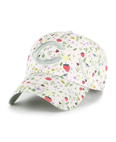 '47 Brand Big Girls Light Pink Cincinnati Reds Posey Clean Up Adjustable Hat