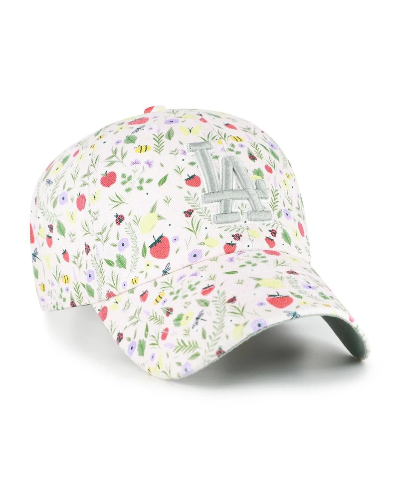 '47 Brand Big Girls Light Pink Los Angeles Dodgers Posey Clean Up Adjustable Hat