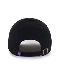 '47 Brand Men's Detroit Pistons Black on Black Clean Up Adjustable Hat
