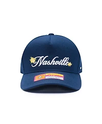 Fan Ink Men's and Women's Navy Nashville Sc Love Me Snapback Hat