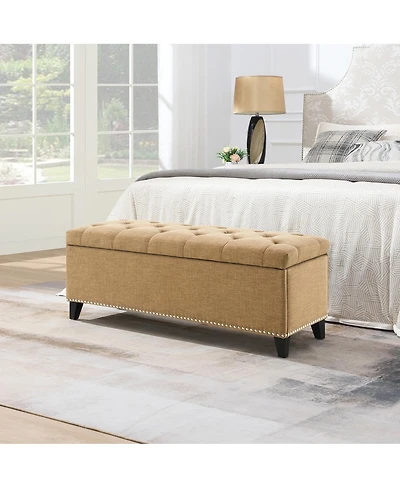 Streamdale Furniture 47.5" Storage Ottoman Bench