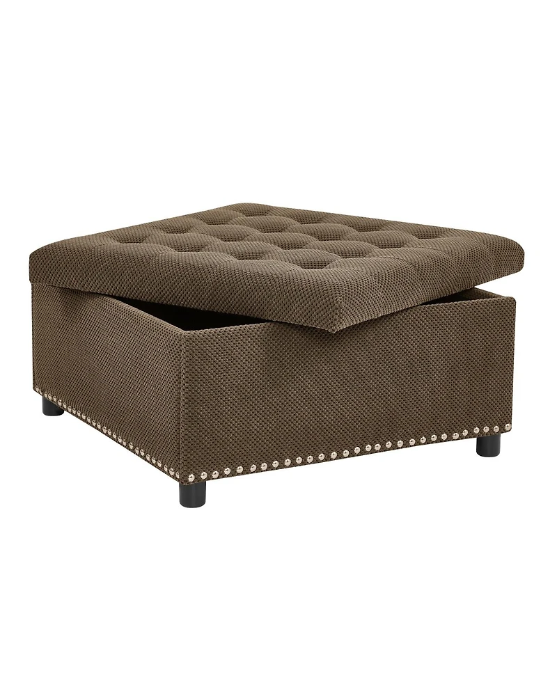 Streamdale Furniture Tufted Storage Ottoman