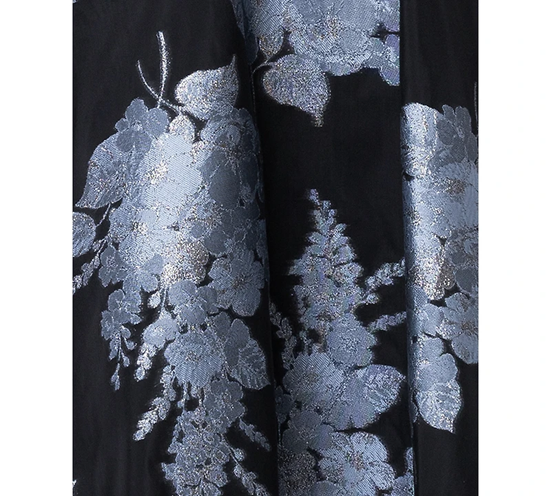 Betsy & Adam Women's V-Neck Brocade Dress