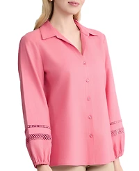 Jones New York Women's Collared Long-Sleeve Shirt