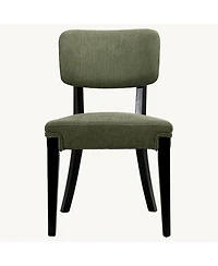 Streamdale Furniture Armless Dining Chairs Set of 2 with Wood Legs