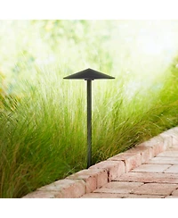 John Timberland Chesapeake 21 High Modern Outdoor Landscape Path Lights Porch House Set of 2 Led Bulb Metal Metal Shade