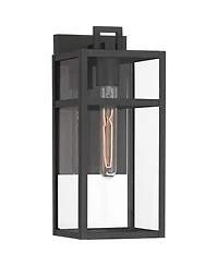 John Timberland San Lucas 14 High Modern Outdoor Wall Light Fixture Mount Porch House Weatherproof Sand Glass Shade