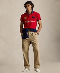 Polo Ralph Lauren Men's Custom Slim-Fit Crest Mesh Shirt