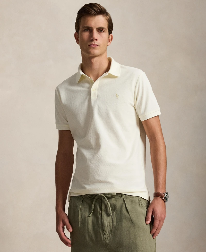 Polo Ralph Lauren Men's Slim-Fit Honeycomb Mesh Shirt
