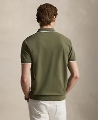 Polo Ralph Lauren Men's Classic-Fit Stretch Mesh Zip Shirt