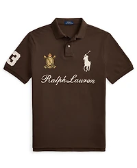 Polo Ralph Lauren Men's Custom Slim-Fit Big Pony Mesh Polo Shirt