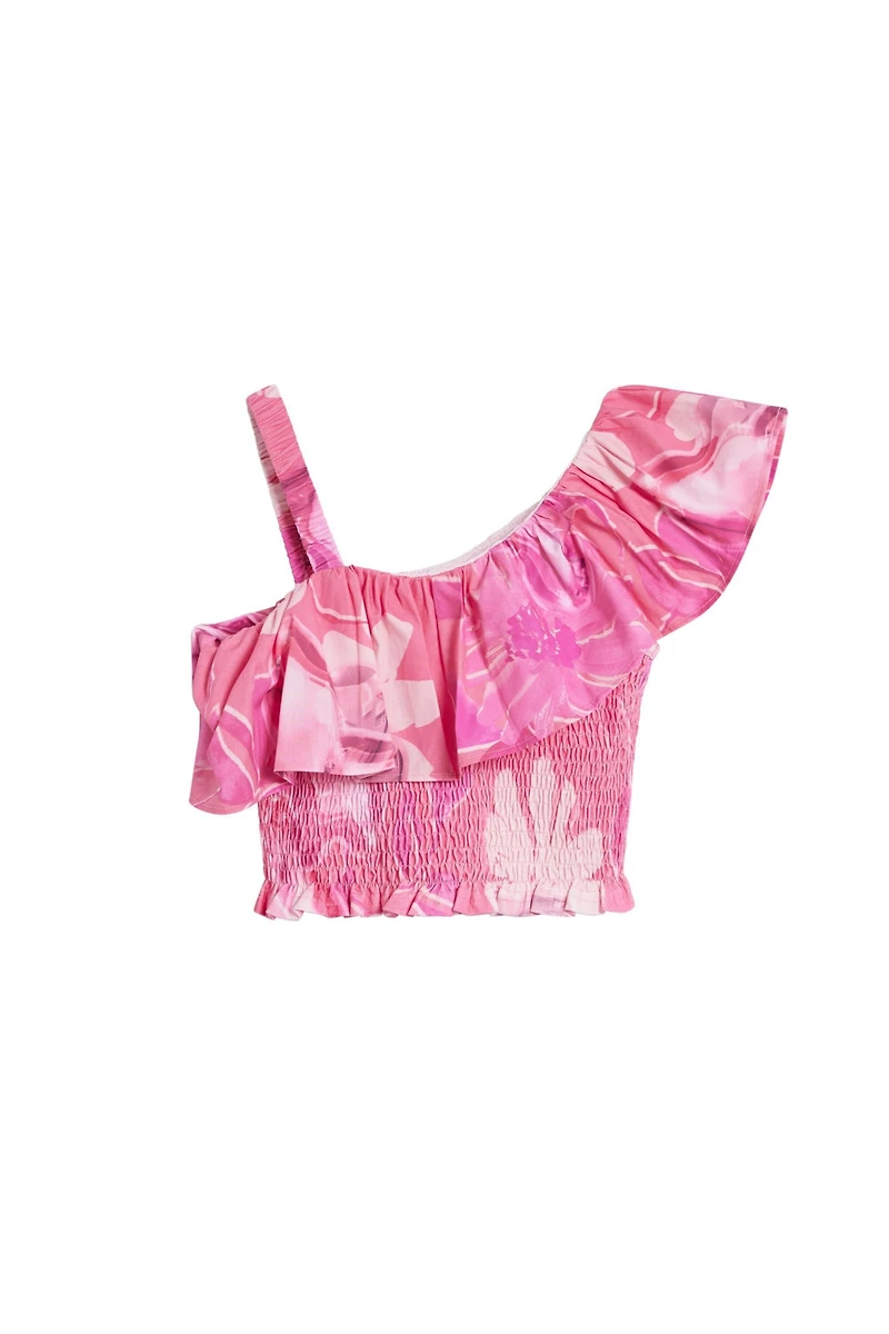 Desigual Girls Girls's Peplum floral top