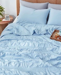 Unikome Seersucker Cooling Reversible Blanket