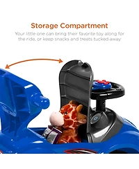 Best Choice Products 3-in-1 Kids Push and Pedal Toddler Ride On Wagon Play Toy Stroller w/ Sounds, Handle, Horn