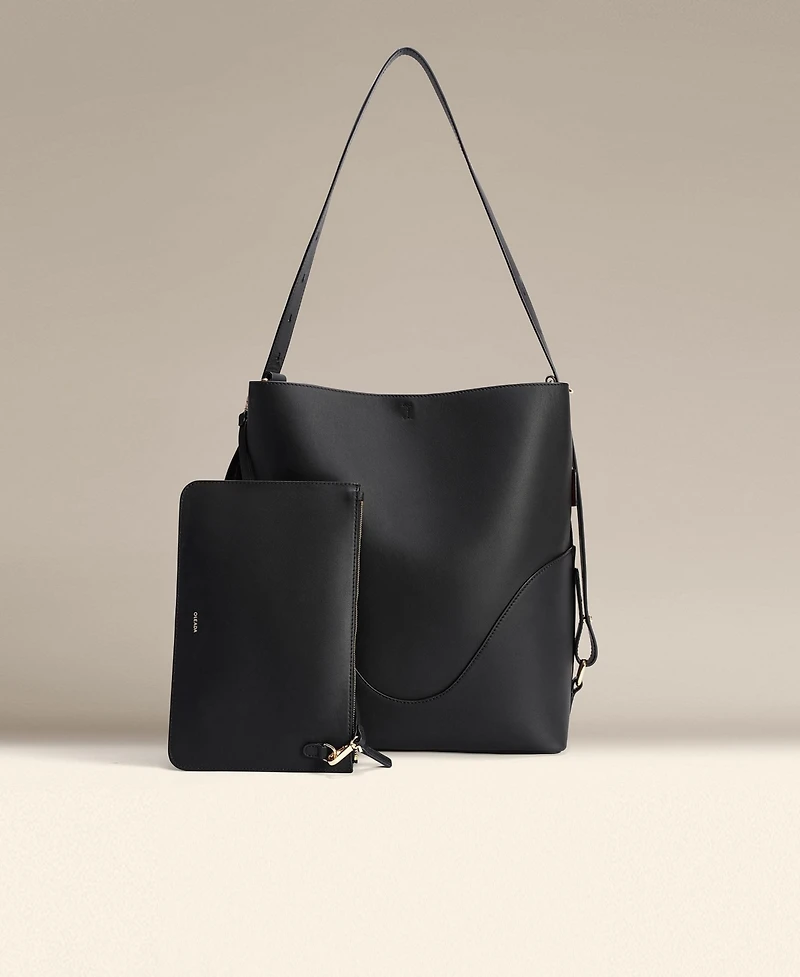 Oleada Marina Soft Bucket Leather Bag