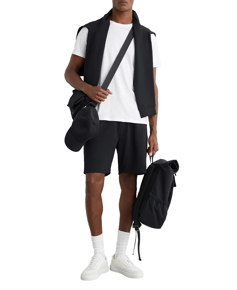 Reiss Men's Textured Drawstring Shorts