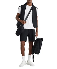 Reiss Men's Textured Drawstring Shorts