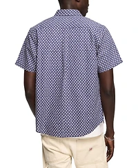 Lucky Brand Men's Short Sleeve Print San Gabriel Shirt