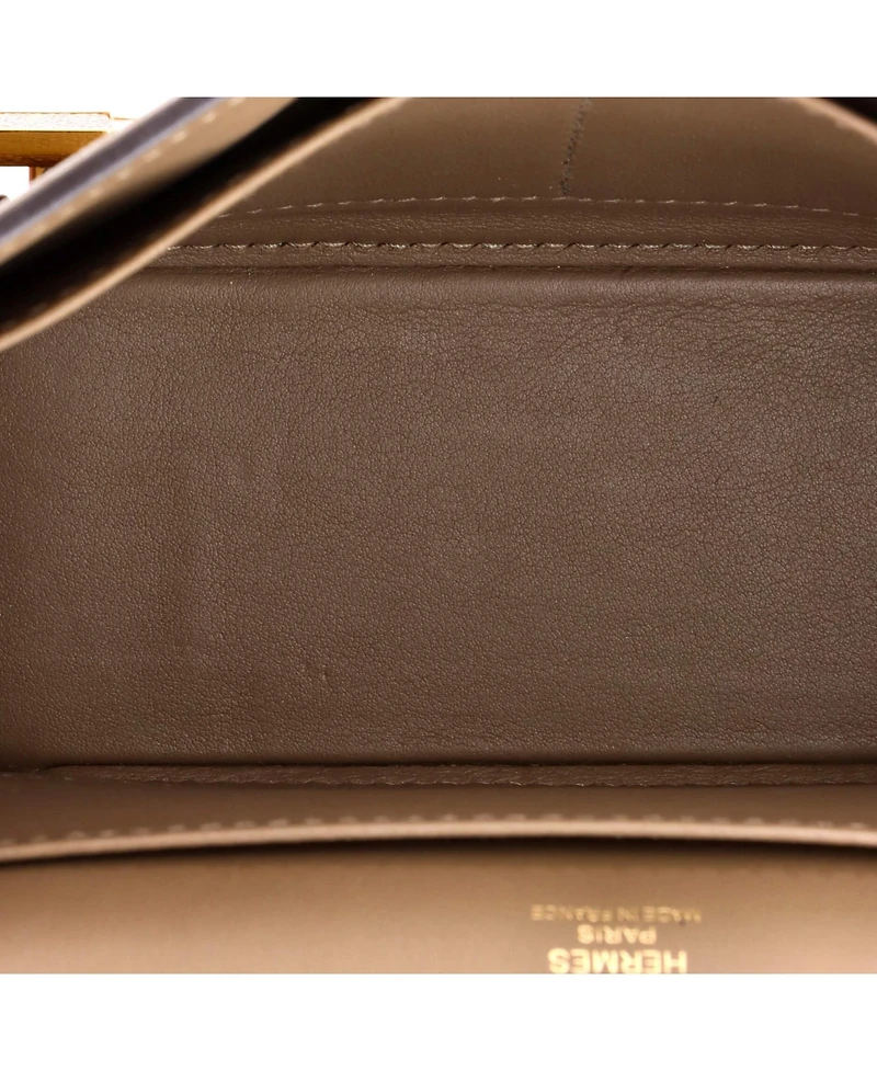 Pre-Owned HERMES Geta Bag Chevre Mysore