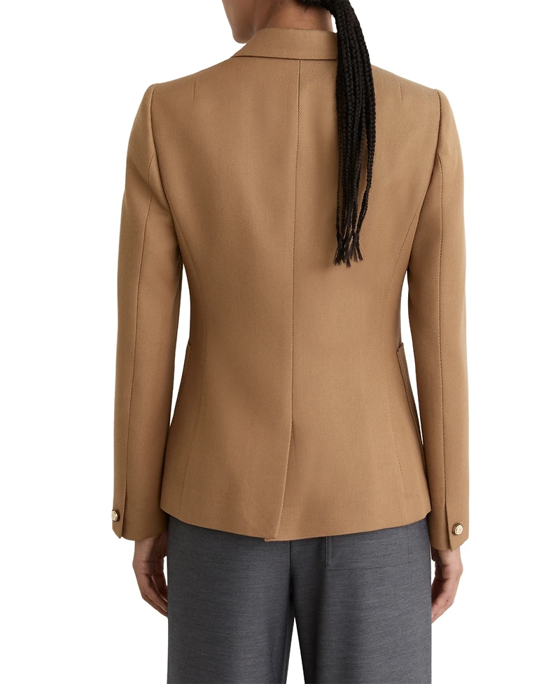 Reiss Women's Gigi Wool-Blend Double-Breasted Blazer