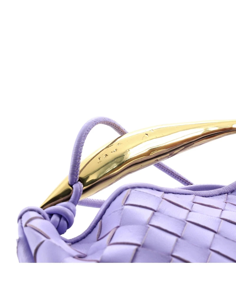 Pre-Owned Bottega Veneta Mini Sardine Top Handle Bag Intrecciato Nappa