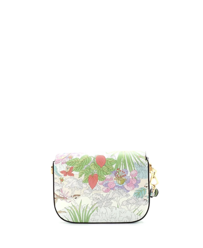 Pre-Owned Gucci Mini Horsebit 1955 Shoulder Bag Printed Leather