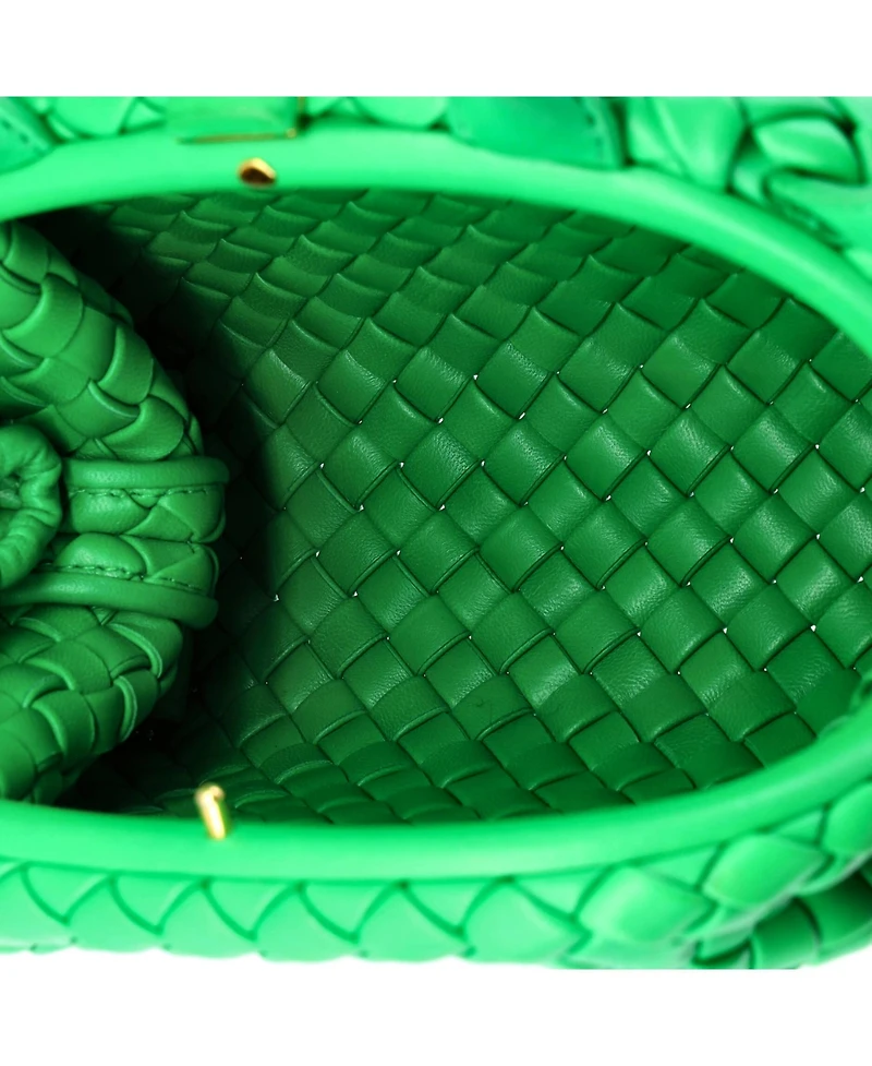 Pre-Owned Bottega Veneta Mini Padded Handle Tote Intrecciato Nappa