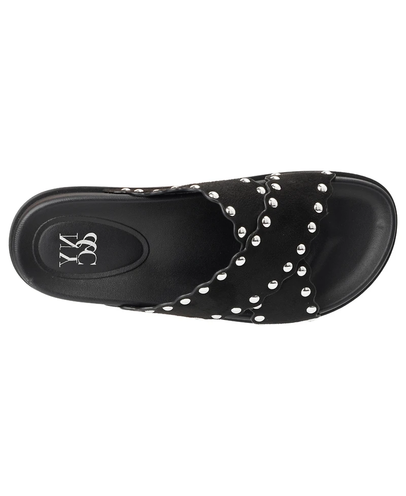 New York & Company Women's Barnett Slides Sandals