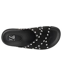 New York & Company Women's Barnett Slides Sandals